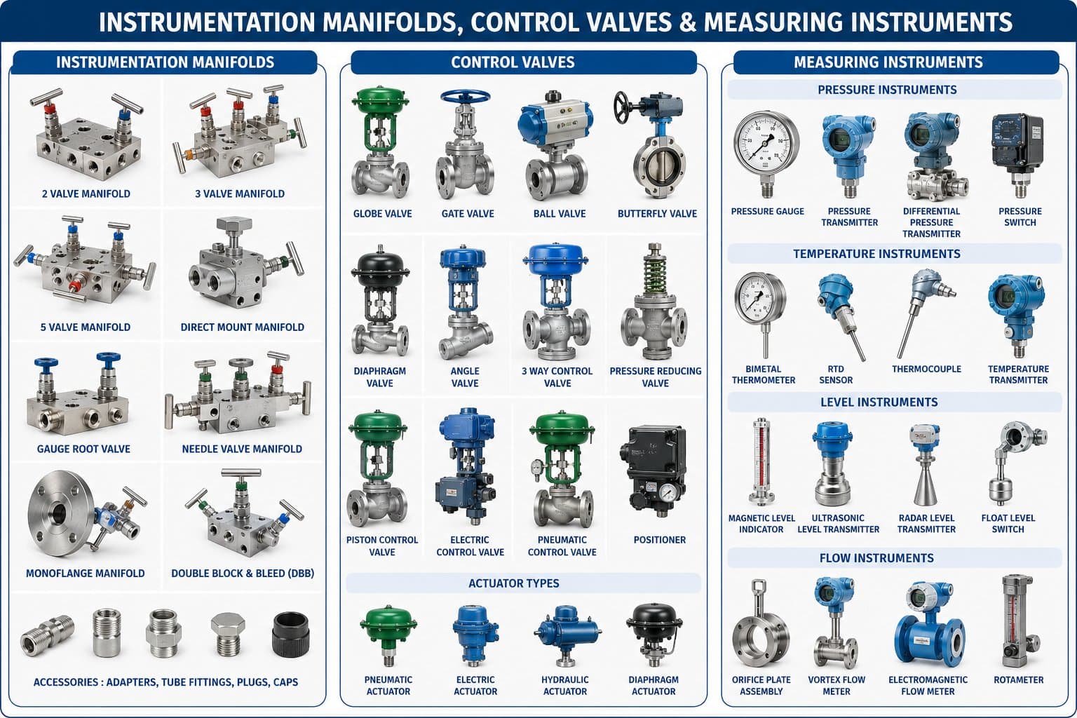 Instrumentation product catalog
